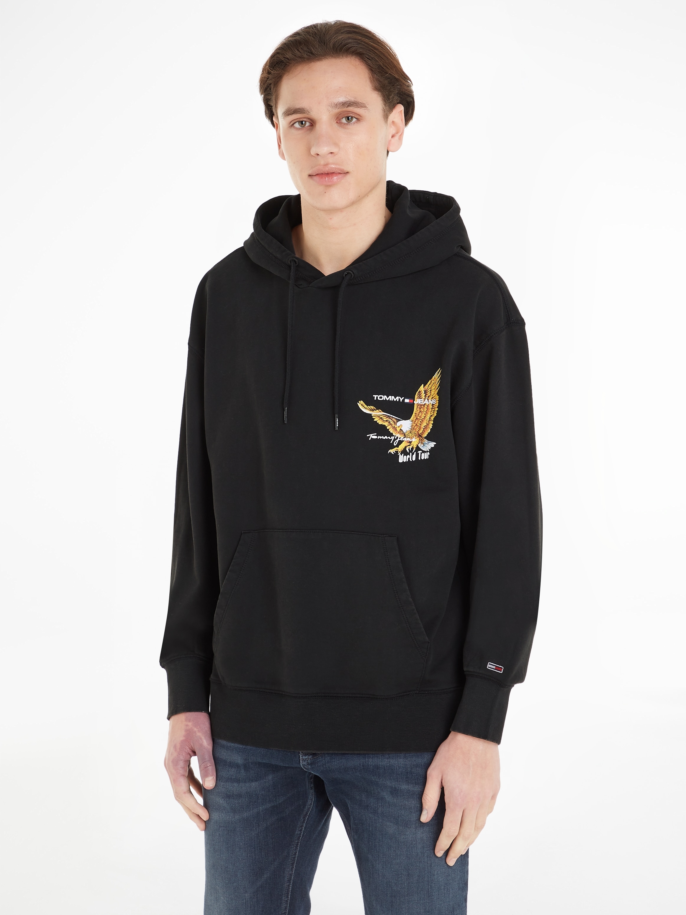 Tommy Jeans Hoodie TJM RLX VINTAGE EAGLE HOODIE günstig online kaufen