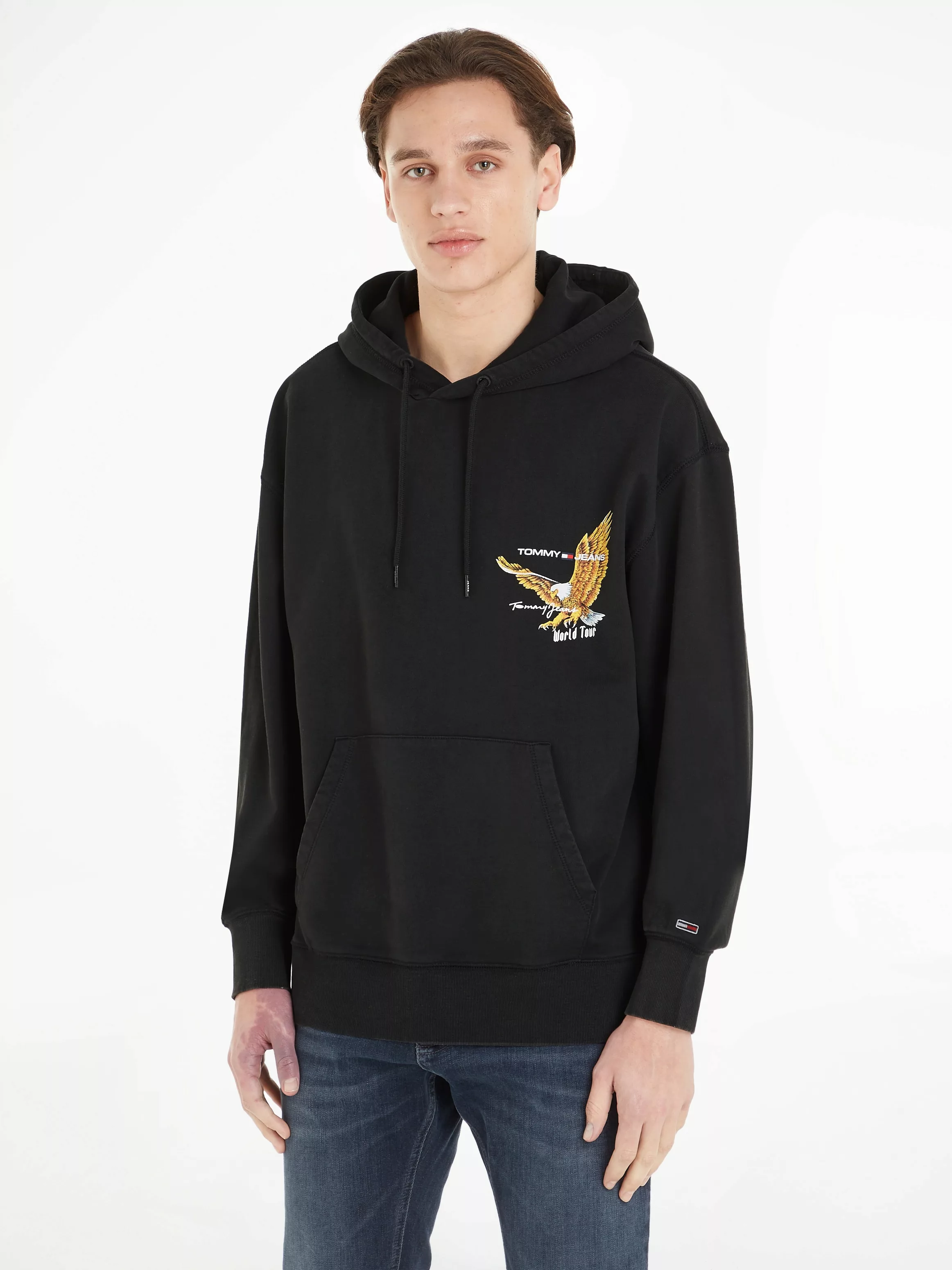 Tommy Jeans Hoodie TJM RLX VINTAGE EAGLE HOODIE günstig online kaufen