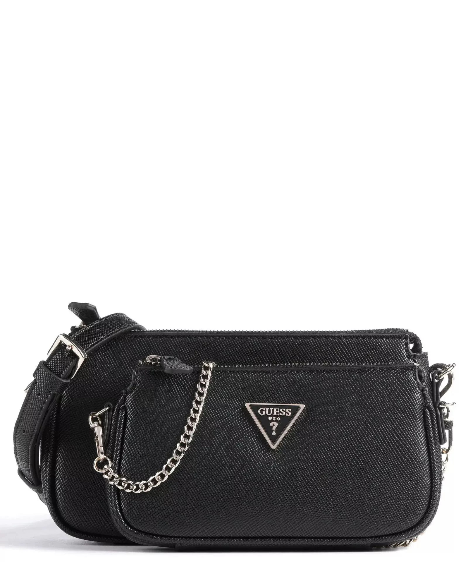 Guess Umhängetasche NOELLE DBL POUCH Coal günstig online kaufen