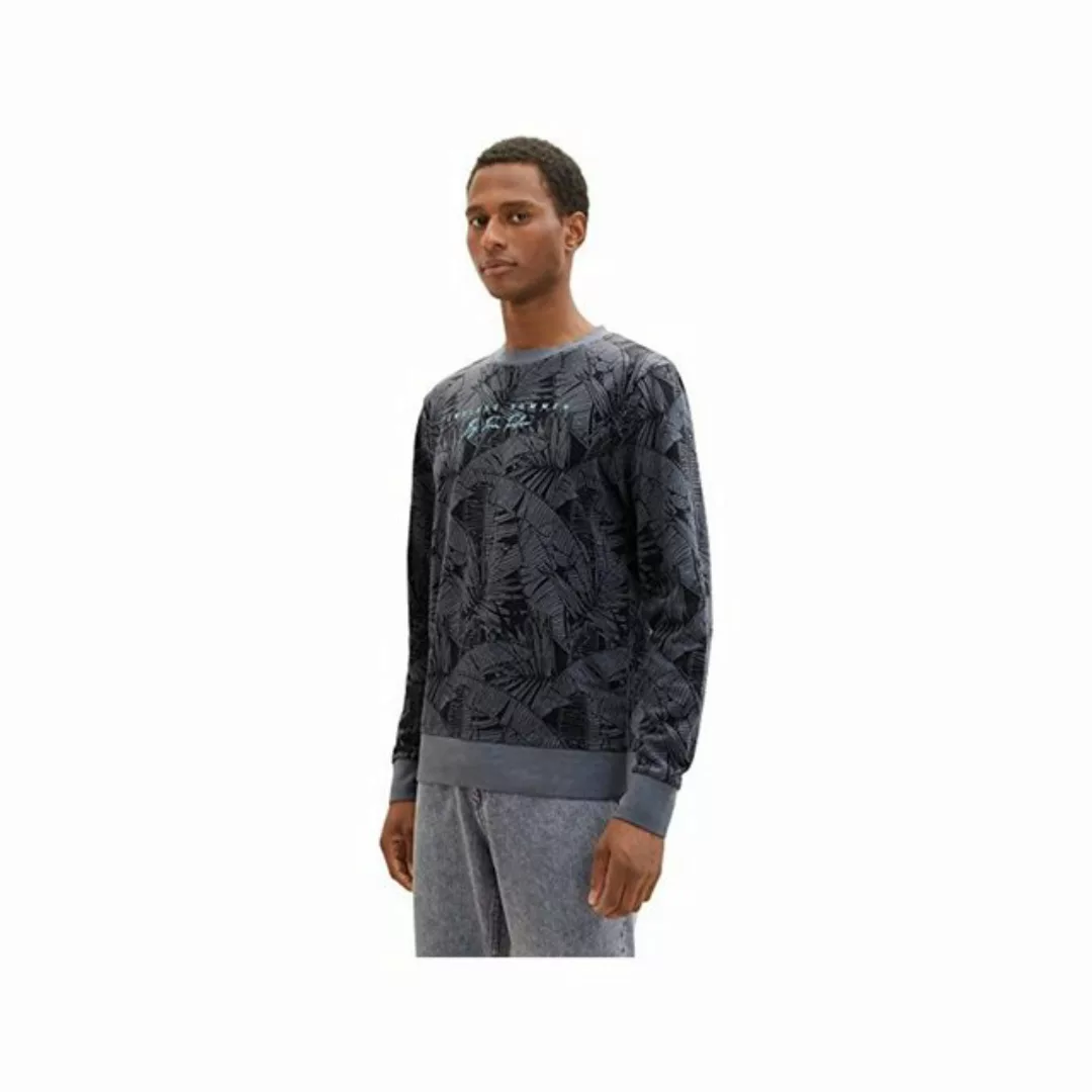 TOM TAILOR Sweatshirt marineblau regular fit (1-tlg) günstig online kaufen
