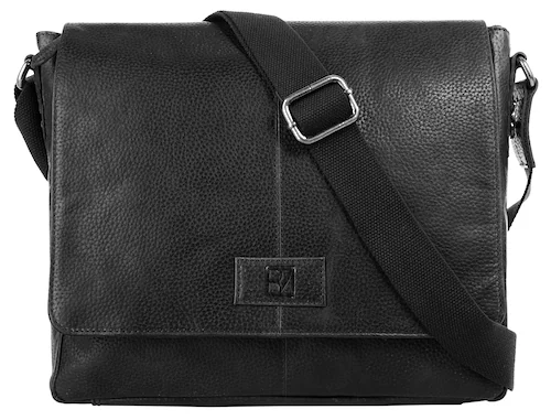 BODENSCHATZ Messenger Bag, echt Leder günstig online kaufen