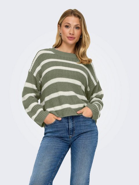 JDY Strickpullover JDYJusty (1-tlg) Lochmuster günstig online kaufen