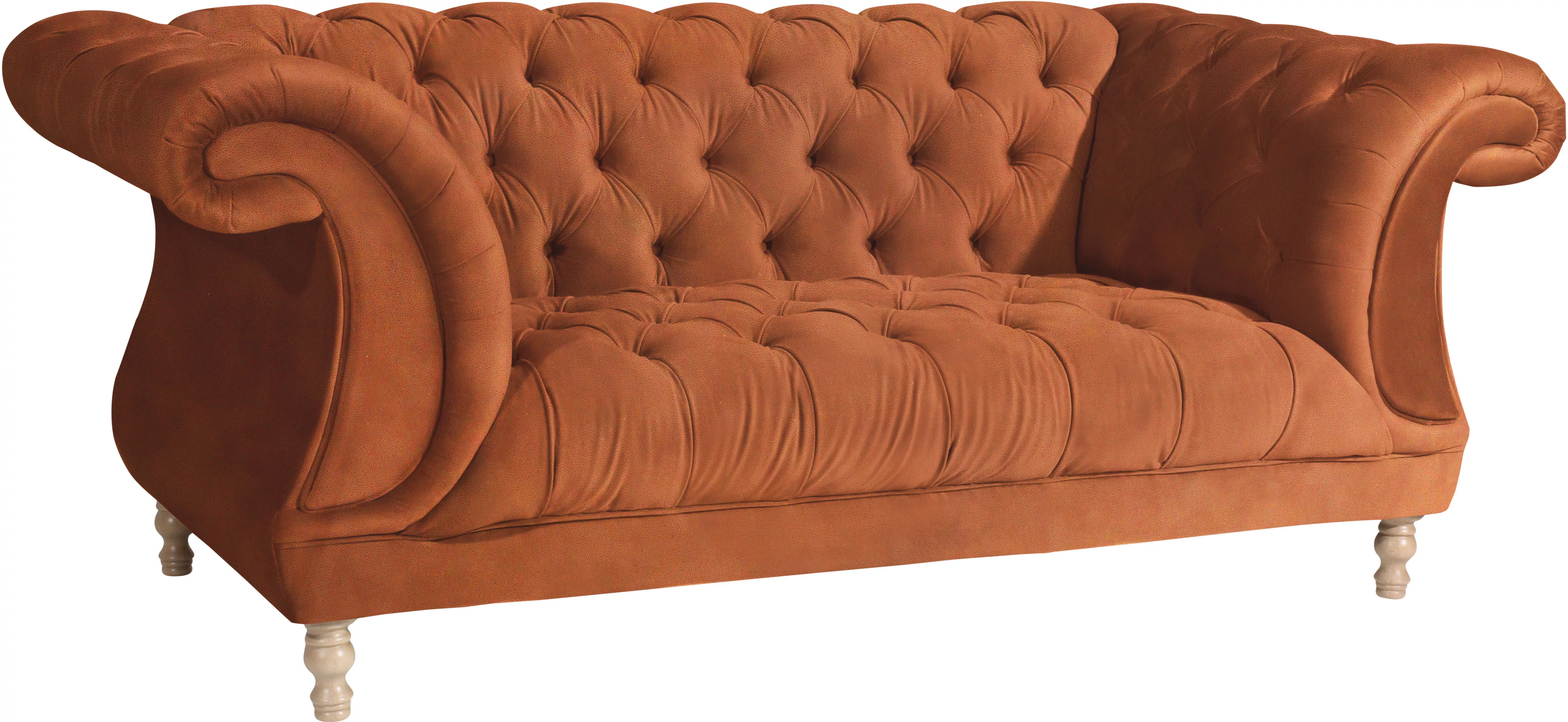 Max Winzer® Chesterfield-Sofa »Isabelle«, mit Knopfheftung & gedrechselten günstig online kaufen