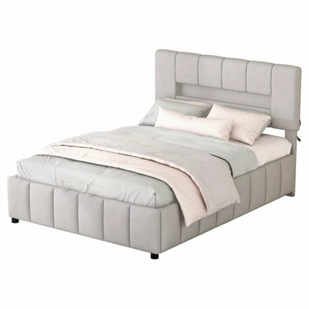 OKWISH Polsterbett Doppelbett, Familienbett, Plattformbett Daybed Gästebett günstig online kaufen