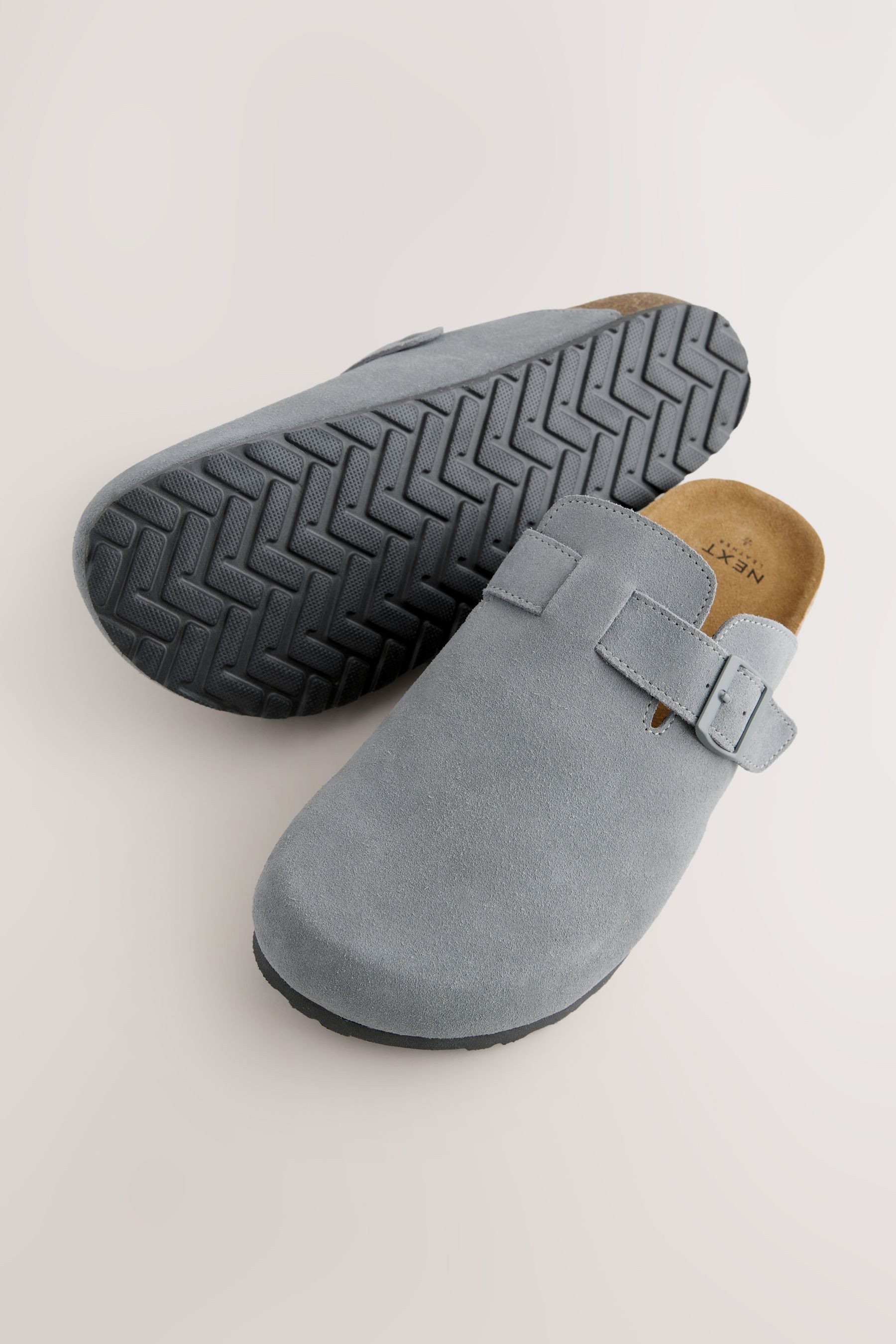 Next Veloursleder-Pantoletten Pantolette (1-tlg) günstig online kaufen