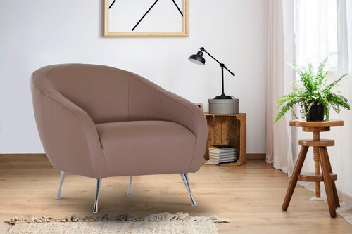 Home affaire Sessel "Tesoro", in toller Lederqualität günstig online kaufen