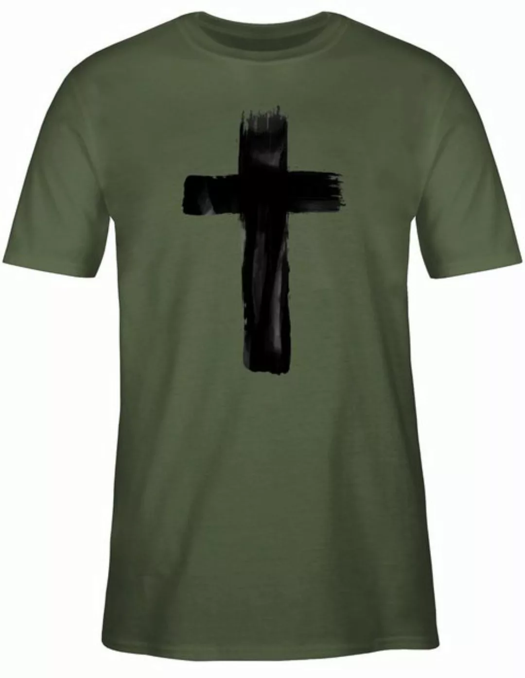 Shirtracer T-Shirt Kreuz Vintage Symbol und Zeichen Outfit günstig online kaufen