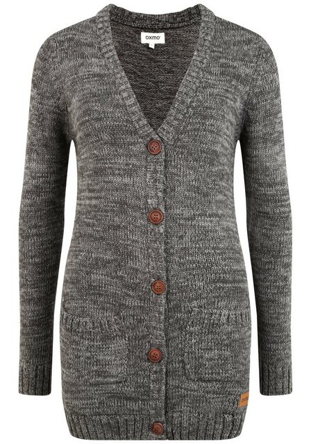 OXMO Strickjacke OXPhilemona Strickjacke mit Holzknopfleiste günstig online kaufen