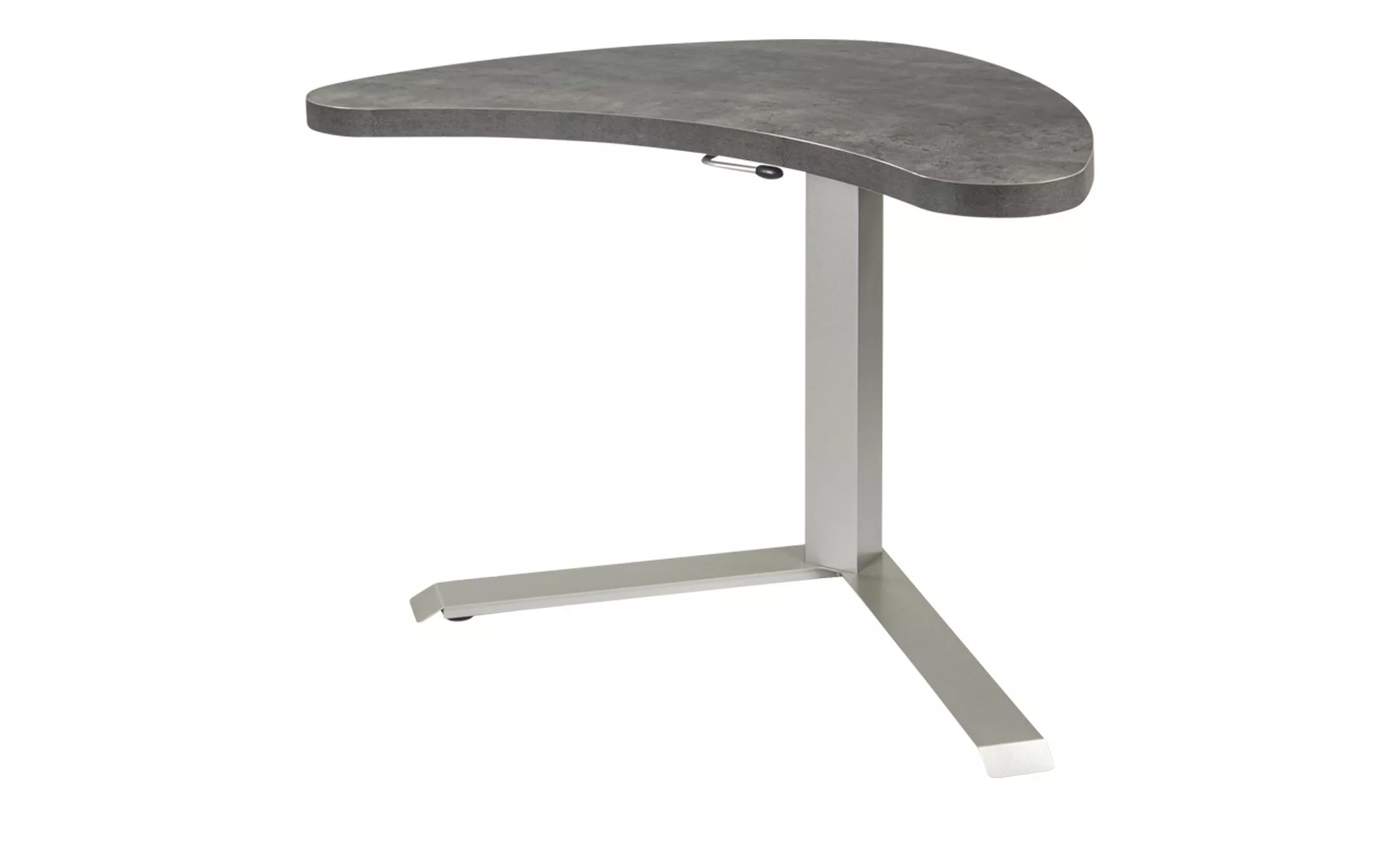 Schreibtisch höhenverstellbar - grau - 90 cm - 74 cm - Tische > Esstische - günstig online kaufen