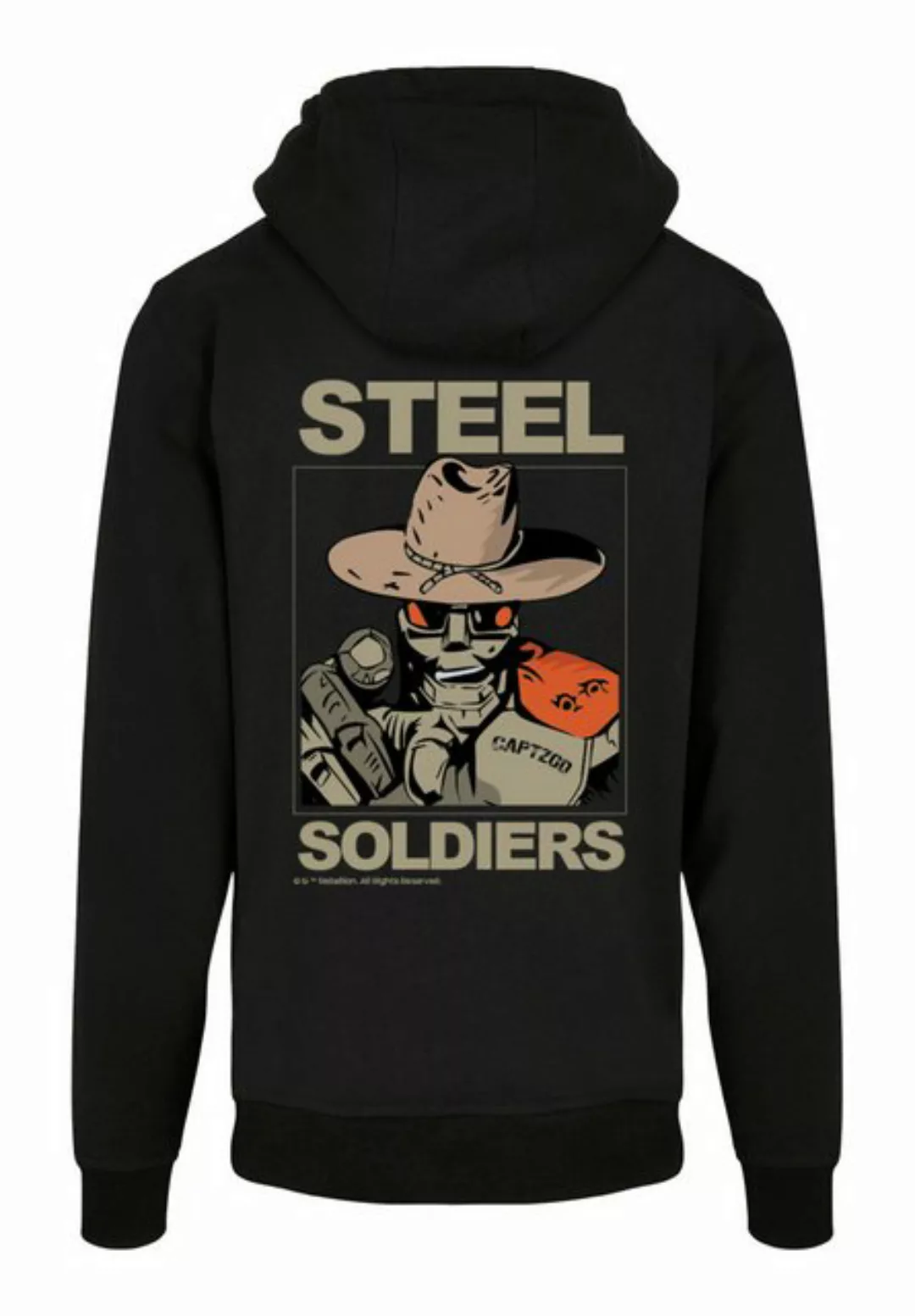 F4NT4STIC Kapuzenpullover "Retro Gaming STEEL SOLDIERS", Print günstig online kaufen