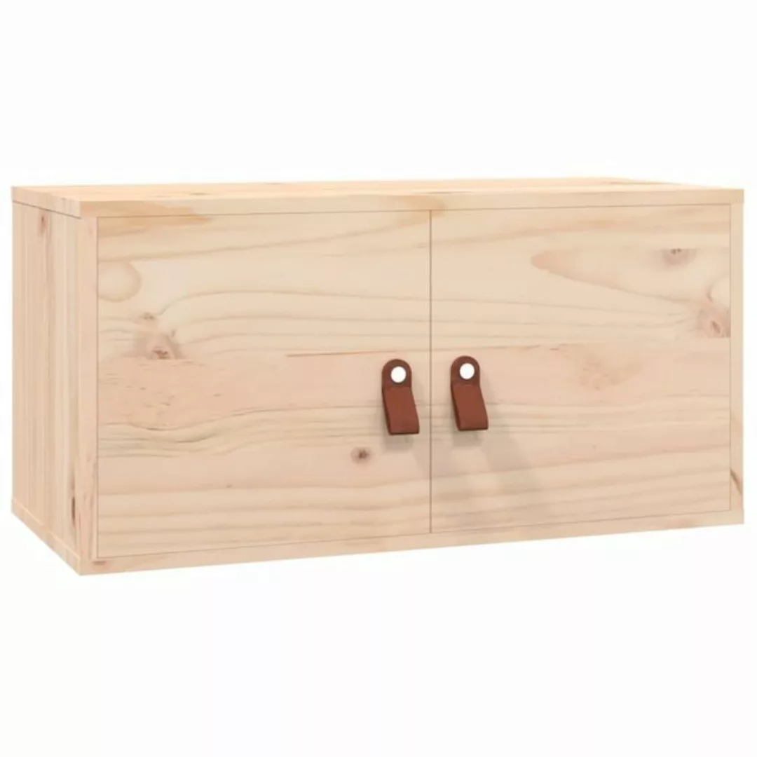 vidaXL Hängeschrank Wandschrank 60x30x30 cm Massivholz Kiefer Hängeschrank günstig online kaufen