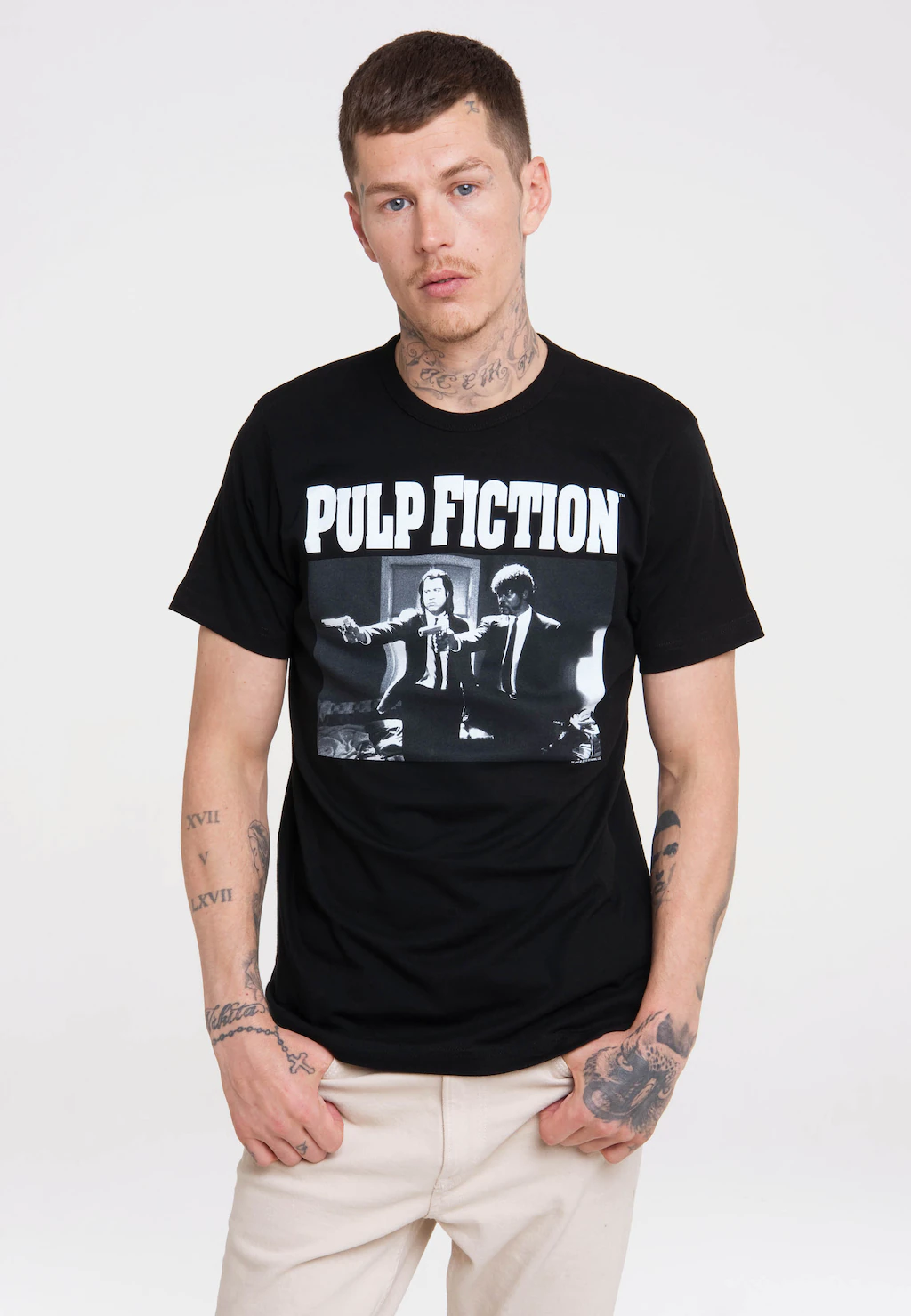 LOGOSHIRT T-Shirt "Pulp Fiction", mit lässigem Front-Print günstig online kaufen