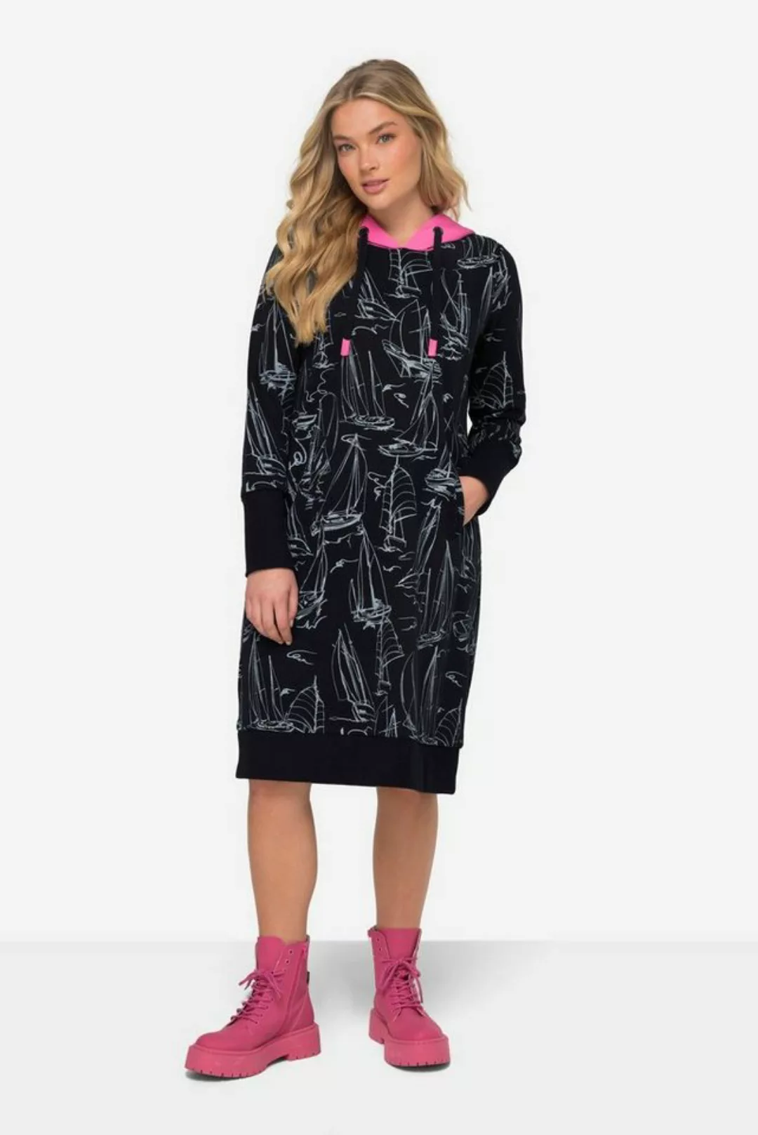 Laurasøn Sommerkleid Sweatkleid allover Print günstig online kaufen