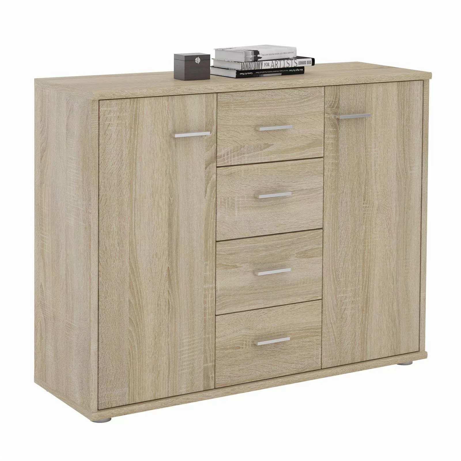 CARO-Möbel Highboard JAMIE, Sideboard Kommode Mehrzweckschrank günstig online kaufen