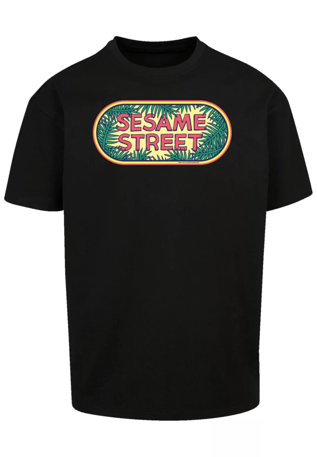 F4NT4STIC T-Shirt "Sesamstraße Jungle Logo", Premium Qualität, Weihnachts-K günstig online kaufen