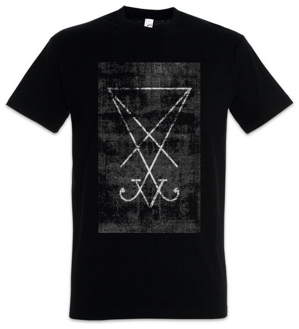 Urban Backwoods Print-Shirt Tarot Sigil of Lucifer Herren T-Shirt Karte Kar günstig online kaufen