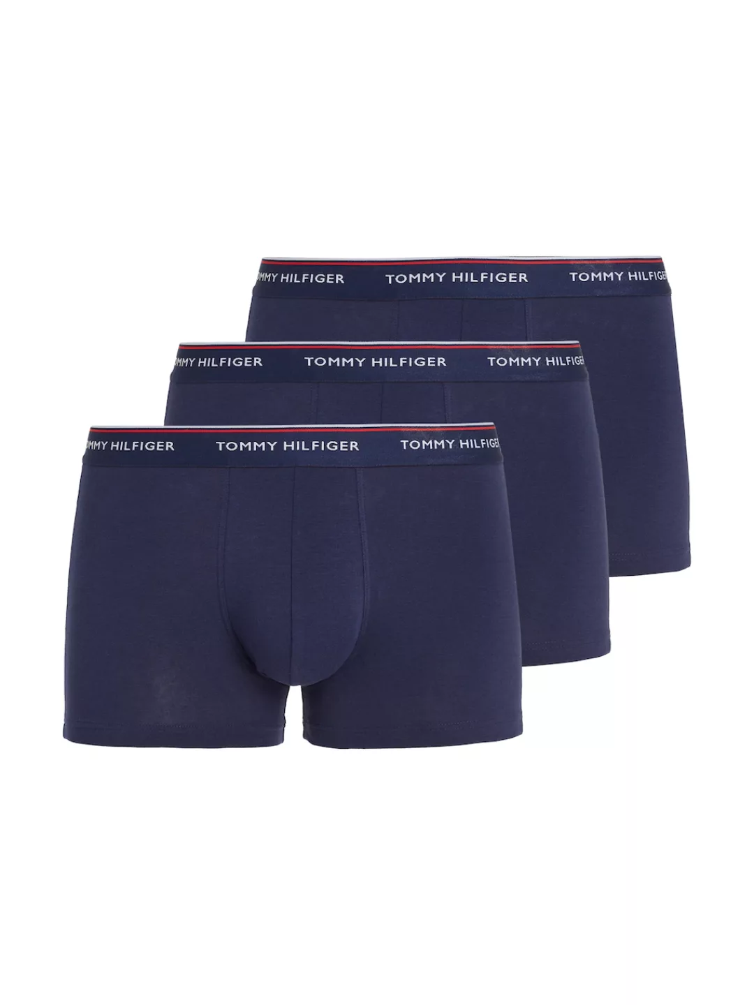 Tommy Hilfiger 3er-Set Stretch Trunks in dunkelblau günstig online kaufen