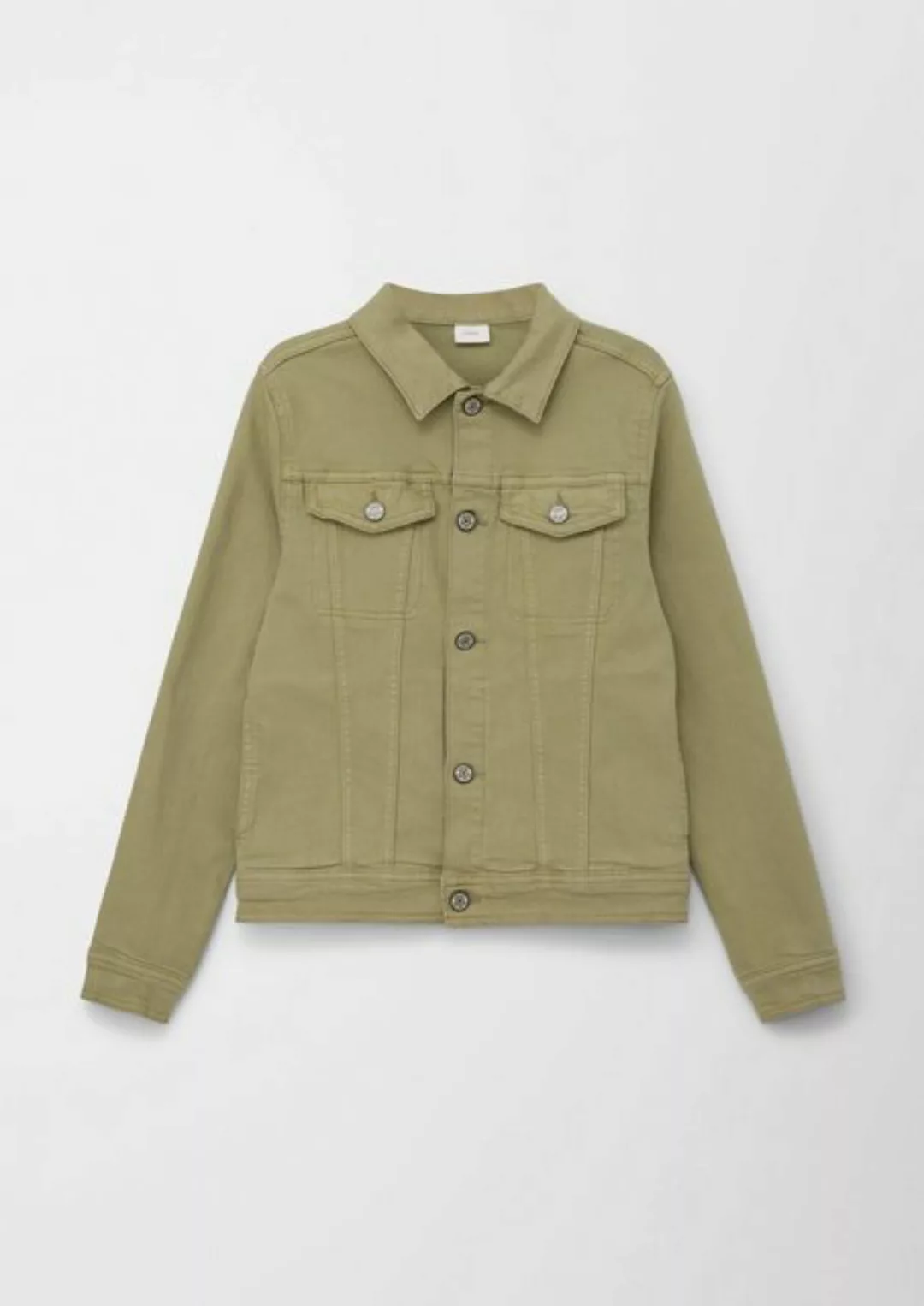 s.Oliver Outdoorjacke Hemdjacke mit Eingrifftaschen Garment Dye günstig online kaufen