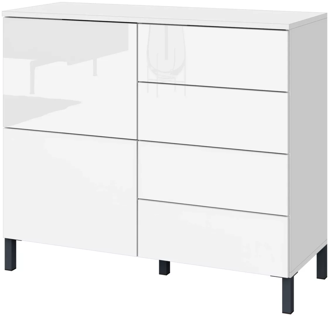 borchardt Möbel Kommode, Drucköffner (Push-To-Open), höhenverstellbare Einl günstig online kaufen