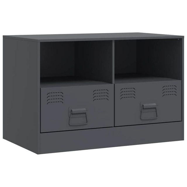 vidaXL Schrankmodule TV-Schrank Anthrazit 67x39x44 cm Stahl günstig online kaufen