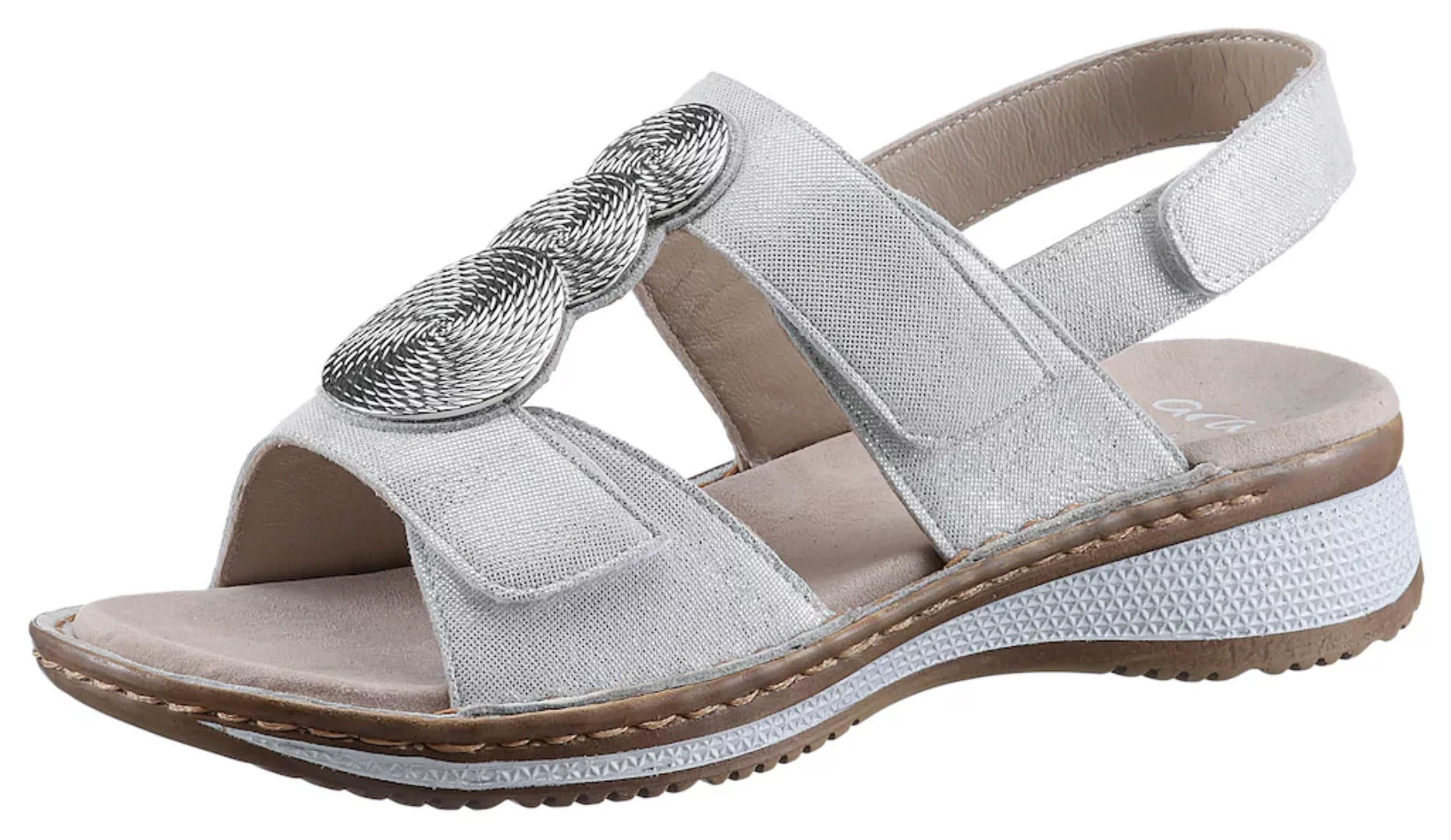 Ara Sandale "HAWAII", Sommerschuh, Sandalette, Keilabsatz, in Bequemweite G günstig online kaufen