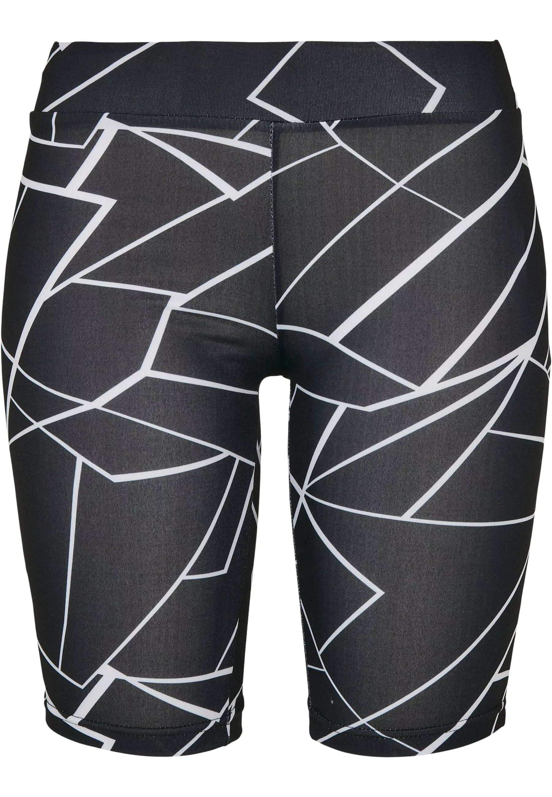 URBAN CLASSICS Stoffhose "Urban Classics Damen Ladies AOP Cycle Shorts", (1 günstig online kaufen