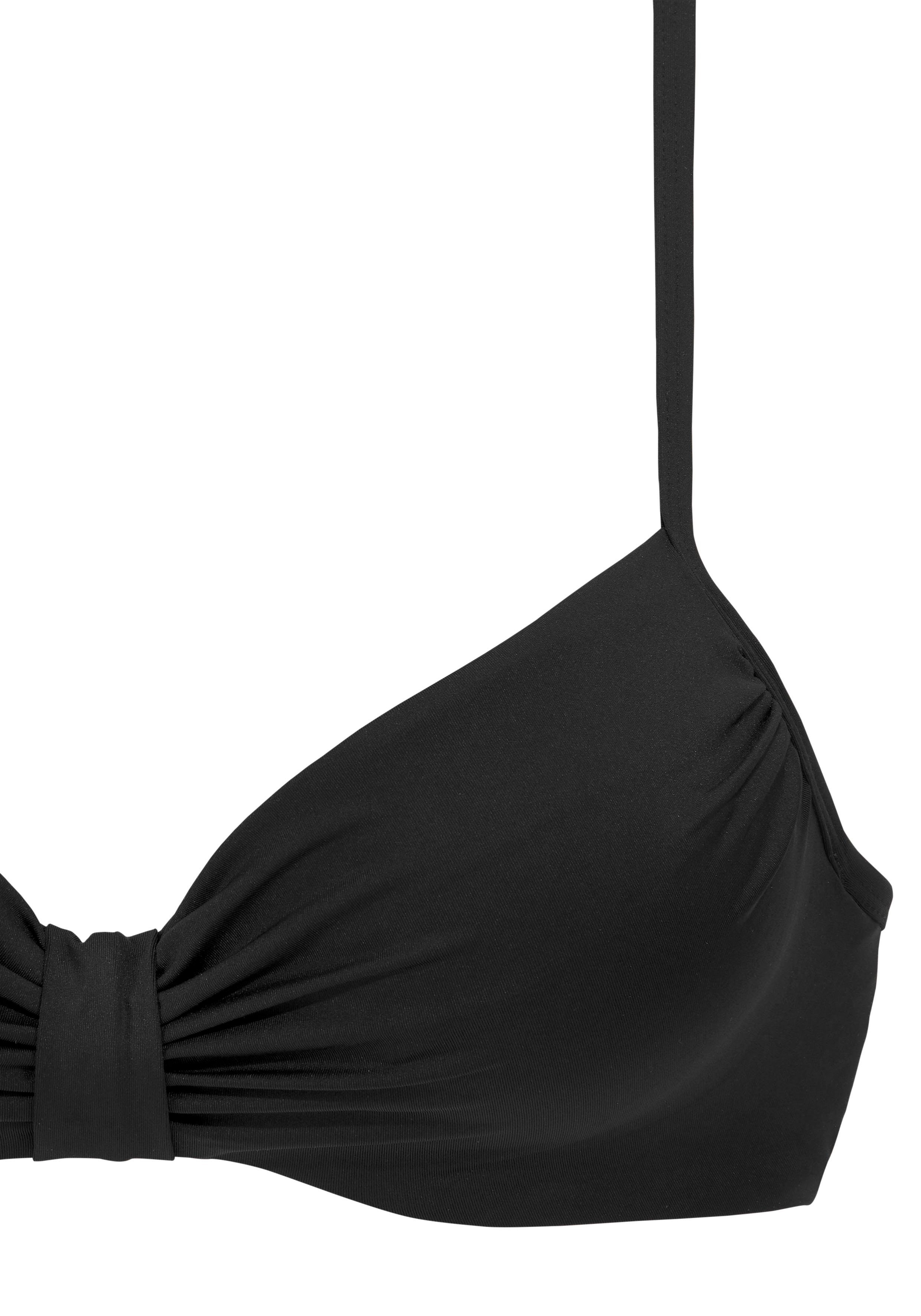LASCANA Bügel-Bikini-Top, mit wattierten Cups günstig online kaufen