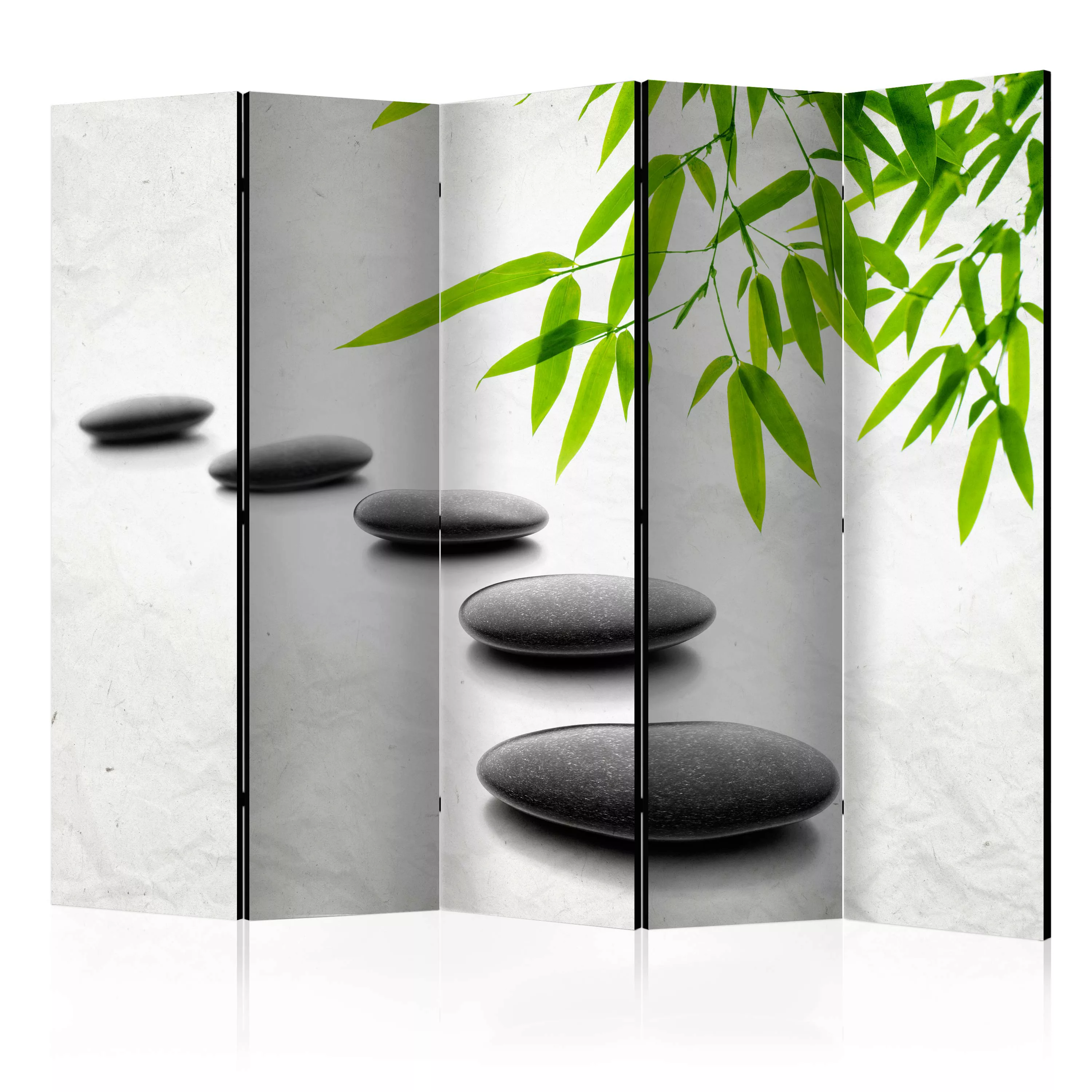5-teiliges Paravent - Zen Stones Ii [room Dividers] günstig online kaufen