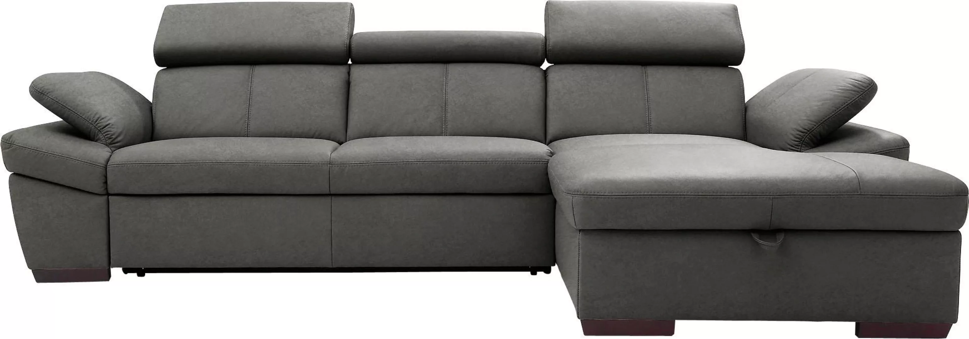 exxpo - sofa fashion Ecksofa Salerno, klassisch modernes Funktionssofa, hoh günstig online kaufen