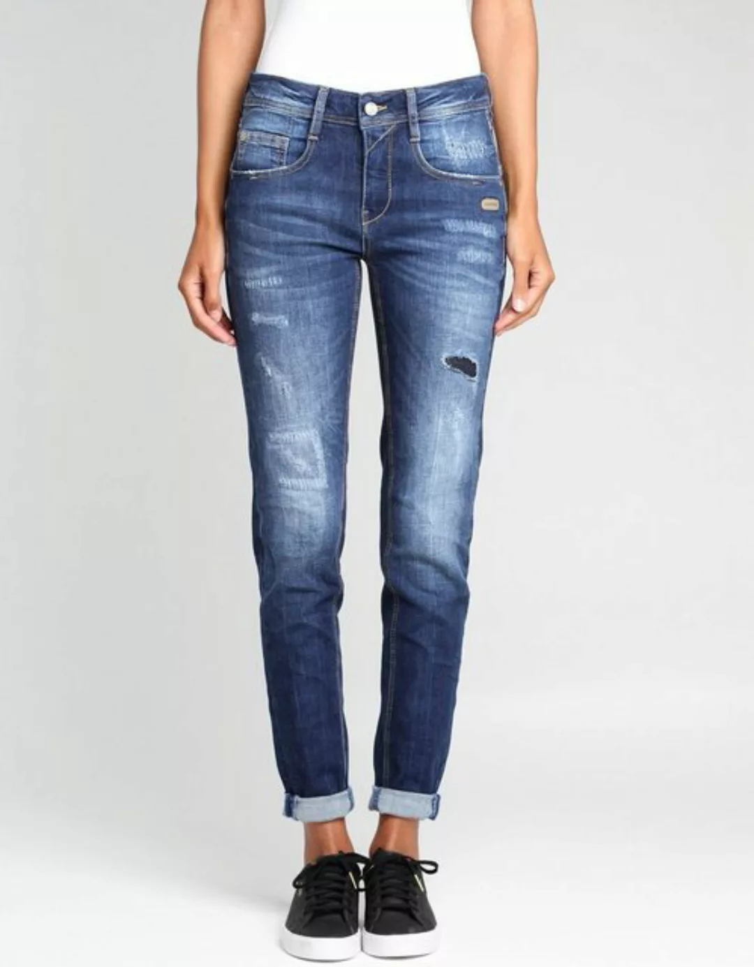 GANG 5-Pocket-Jeans 94Amelie mit doppelter rechter Gesäßtasche günstig online kaufen