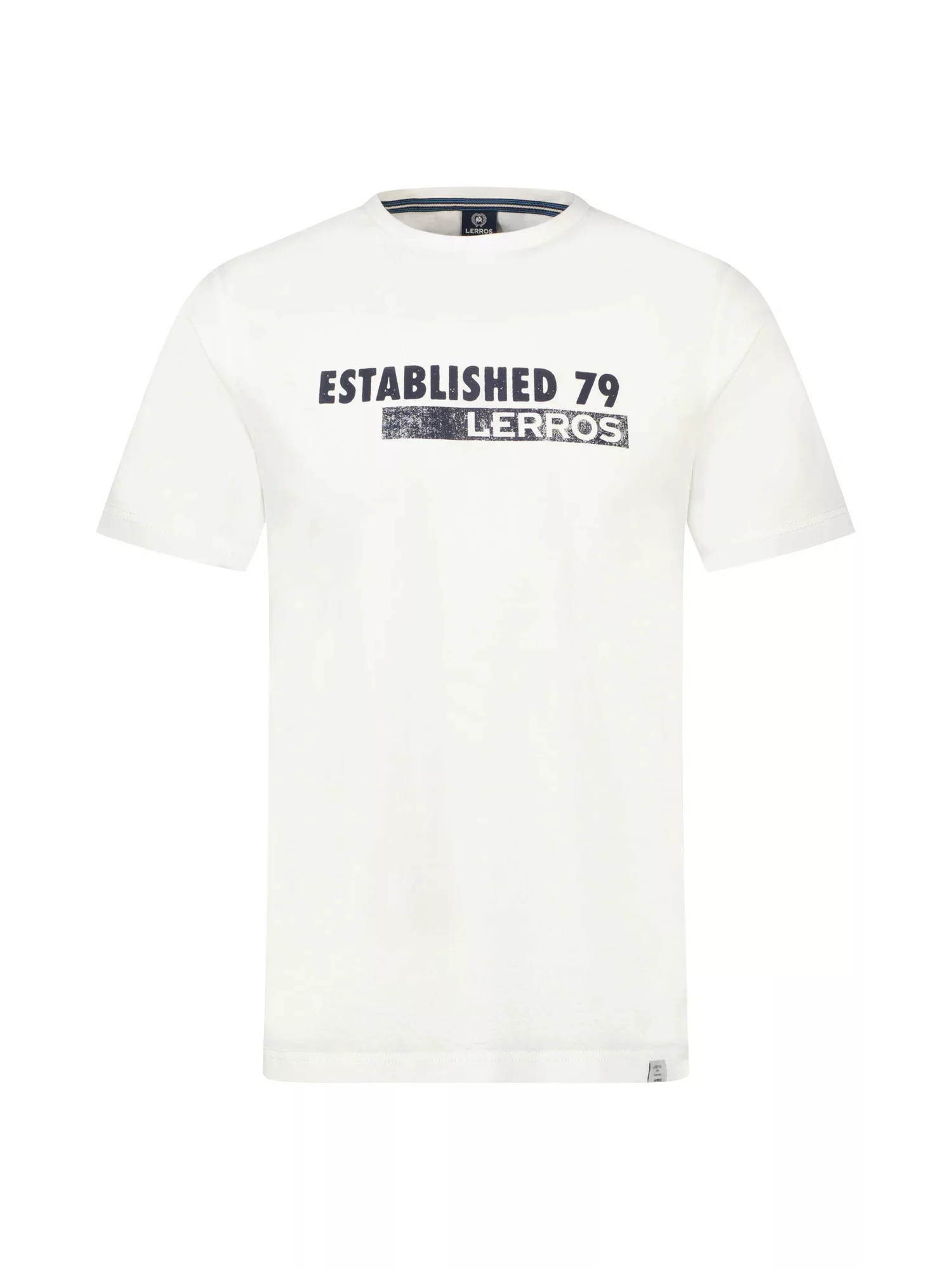 LERROS T-Shirt "LERROS Logo T-Shirt, unifarben" günstig online kaufen