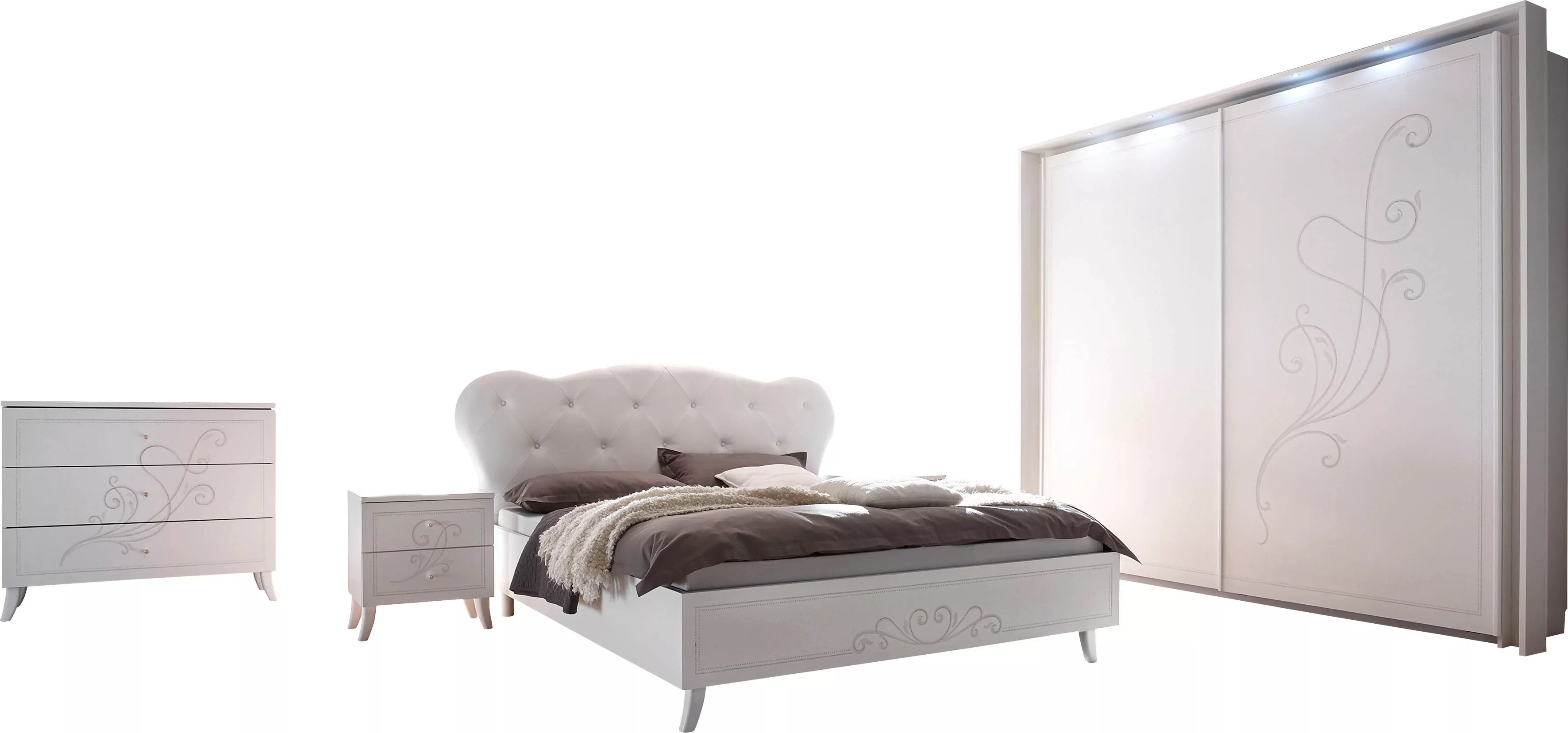 INOSIGN Schlafzimmer-Set "Tivoli", (Set, 4 tlg.) günstig online kaufen