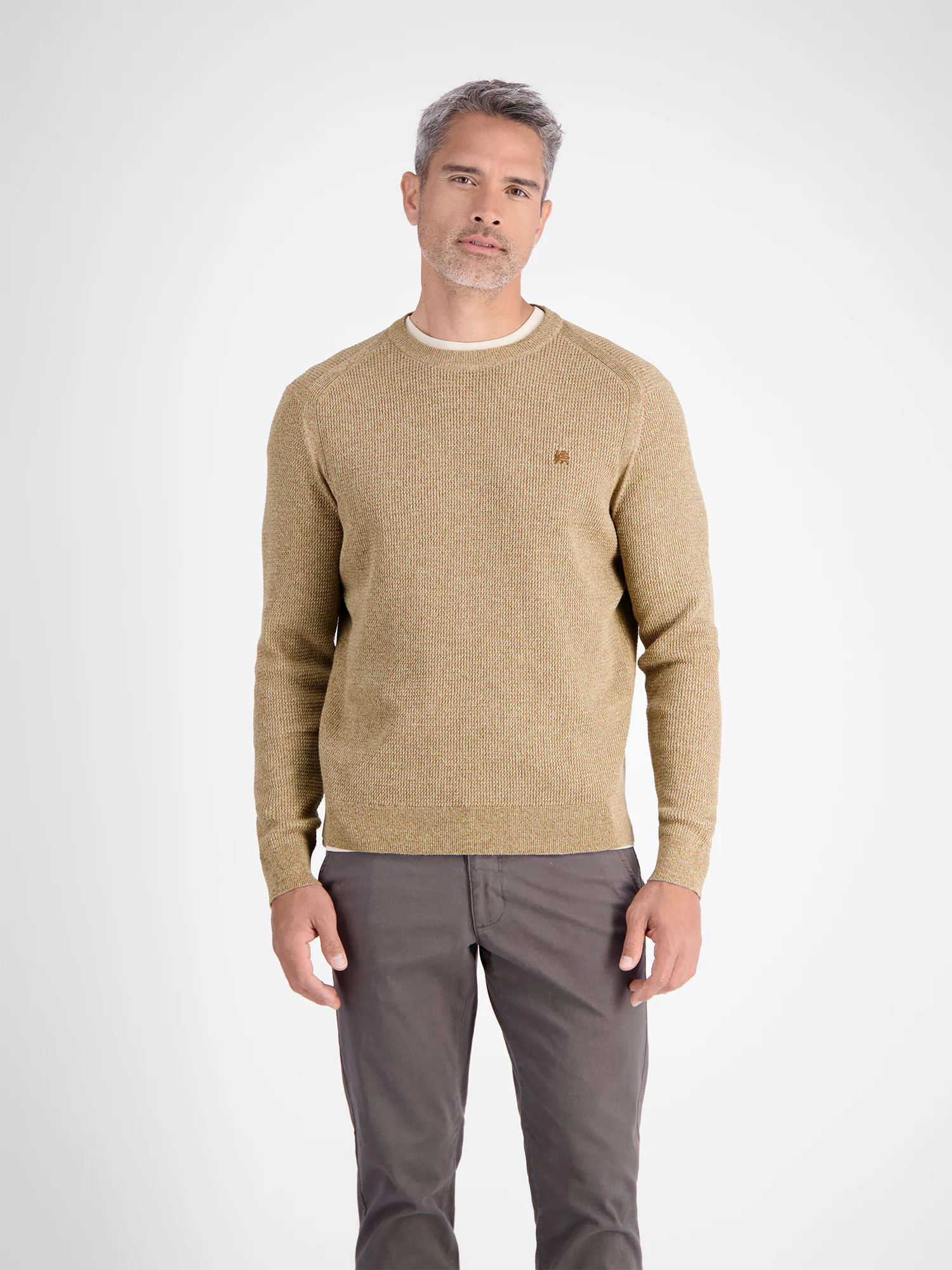 LERROS Strickpullover "LERROS Herren Strickpullover in Strukturqualität" günstig online kaufen