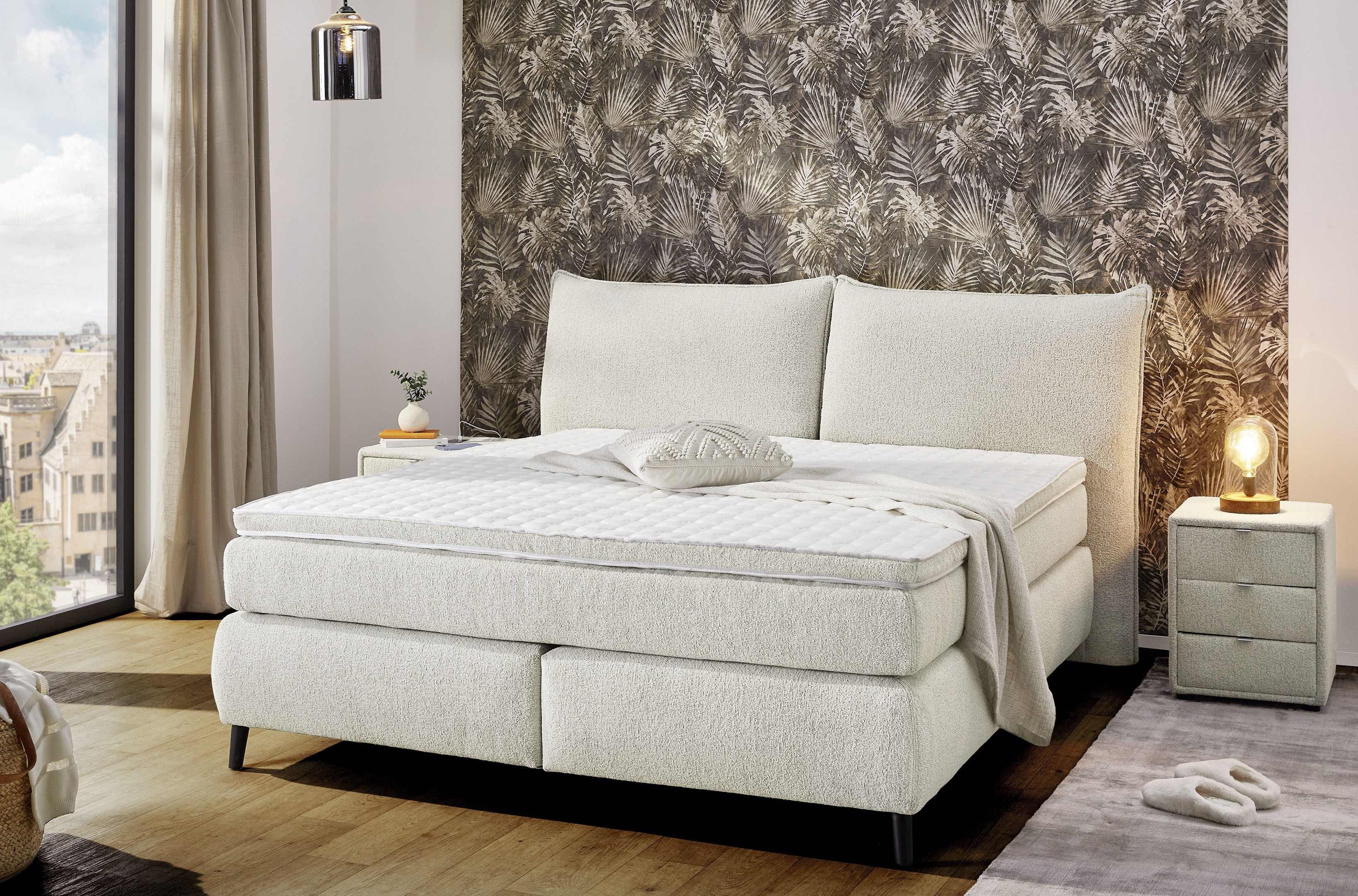 Jockenhöfer Gruppe Boxspringbett "Hacienda in der Breite 180cm erhältlich", günstig online kaufen