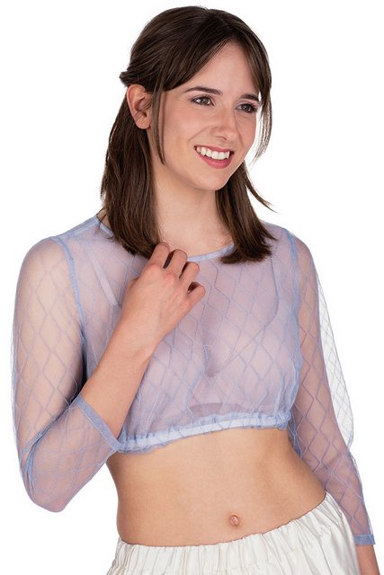 MarJo Dirndlbluse Dirndlbluse - INJA-DALIDA - altrosa, taubenblau günstig online kaufen