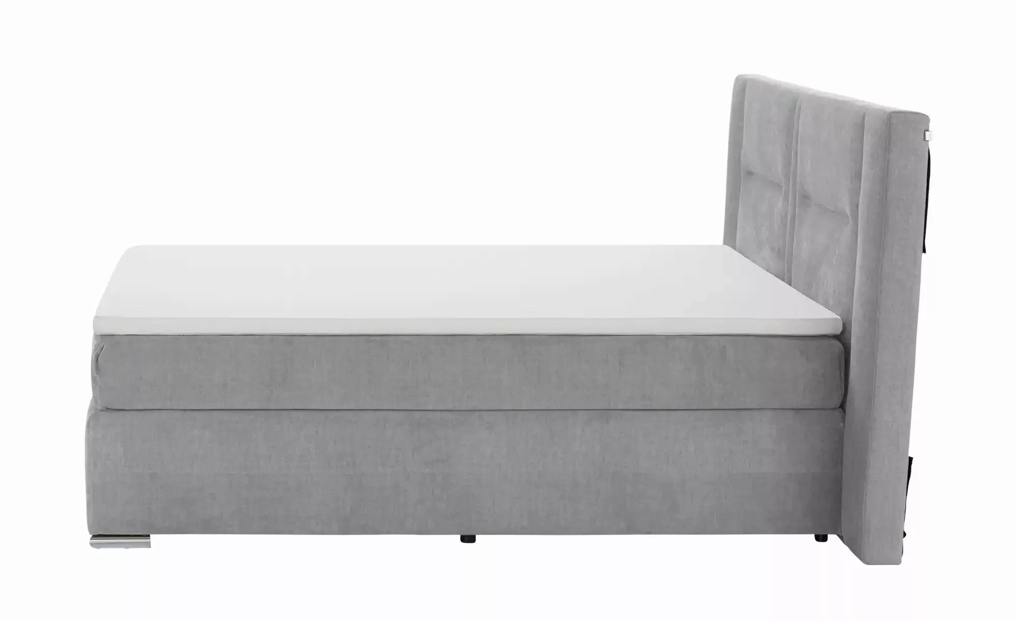 uno Boxspringbett  Aston ¦ grau ¦ Maße (cm): B: 233 H: 120 Betten > Boxspri günstig online kaufen