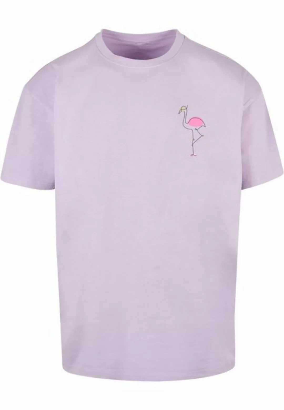 Merchcode T-Shirt Merchcode Herren Flamingo Heavy Oversize Tee (1-tlg) günstig online kaufen