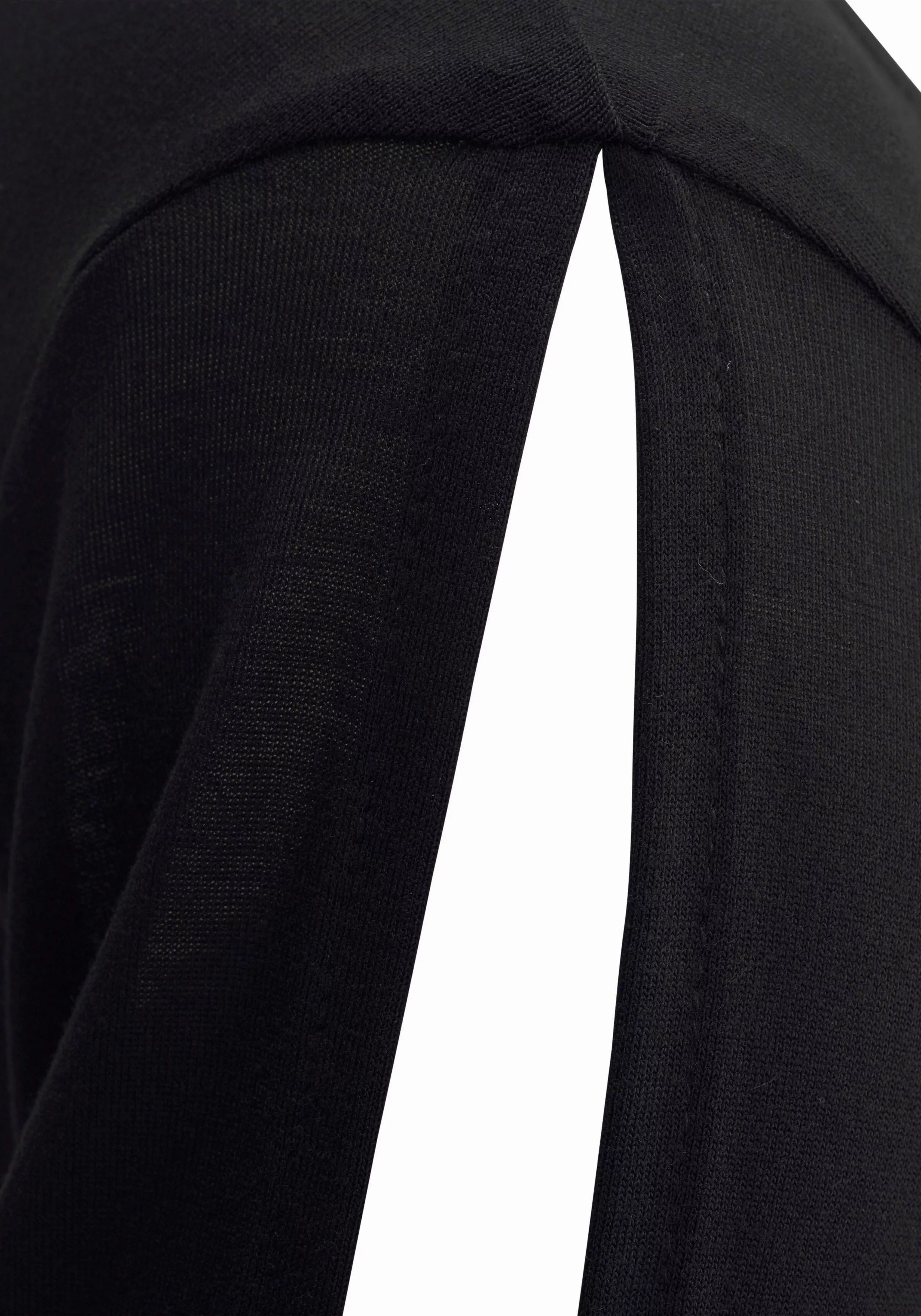 LASCANA Longshirt, mit Schlitzen an den Ärmeln, Shirtkleid, Strandkleid günstig online kaufen