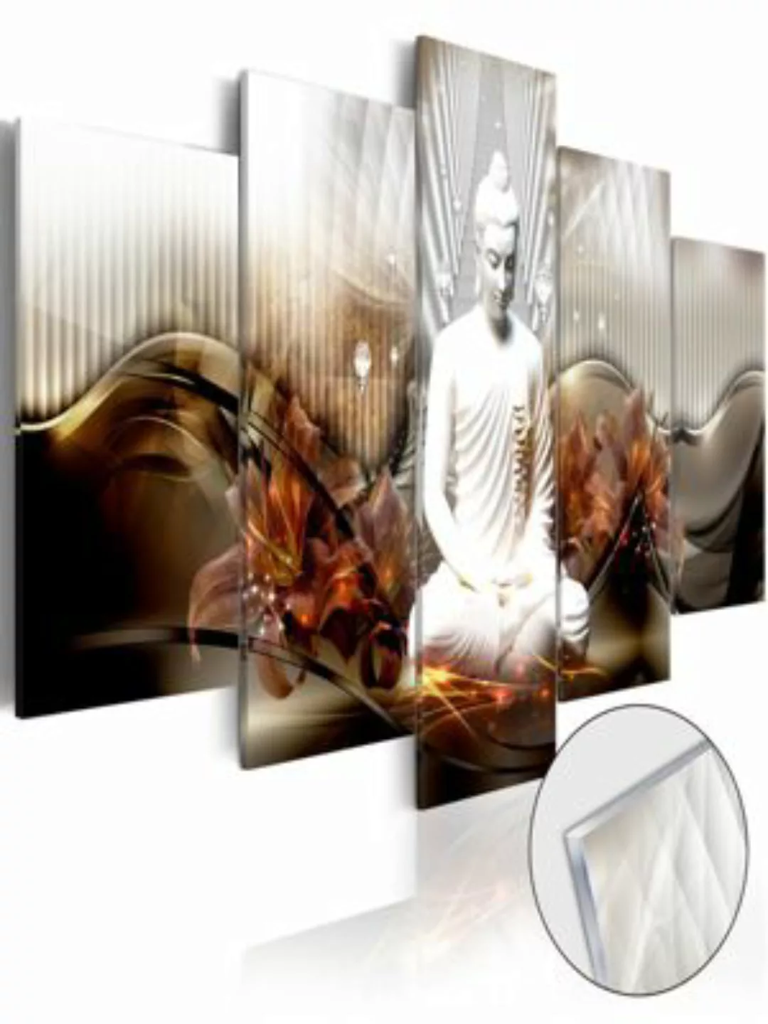 artgeist Acrylglasbild Crystal Calm [Glass] mehrfarbig Gr. 200 x 100 günstig online kaufen
