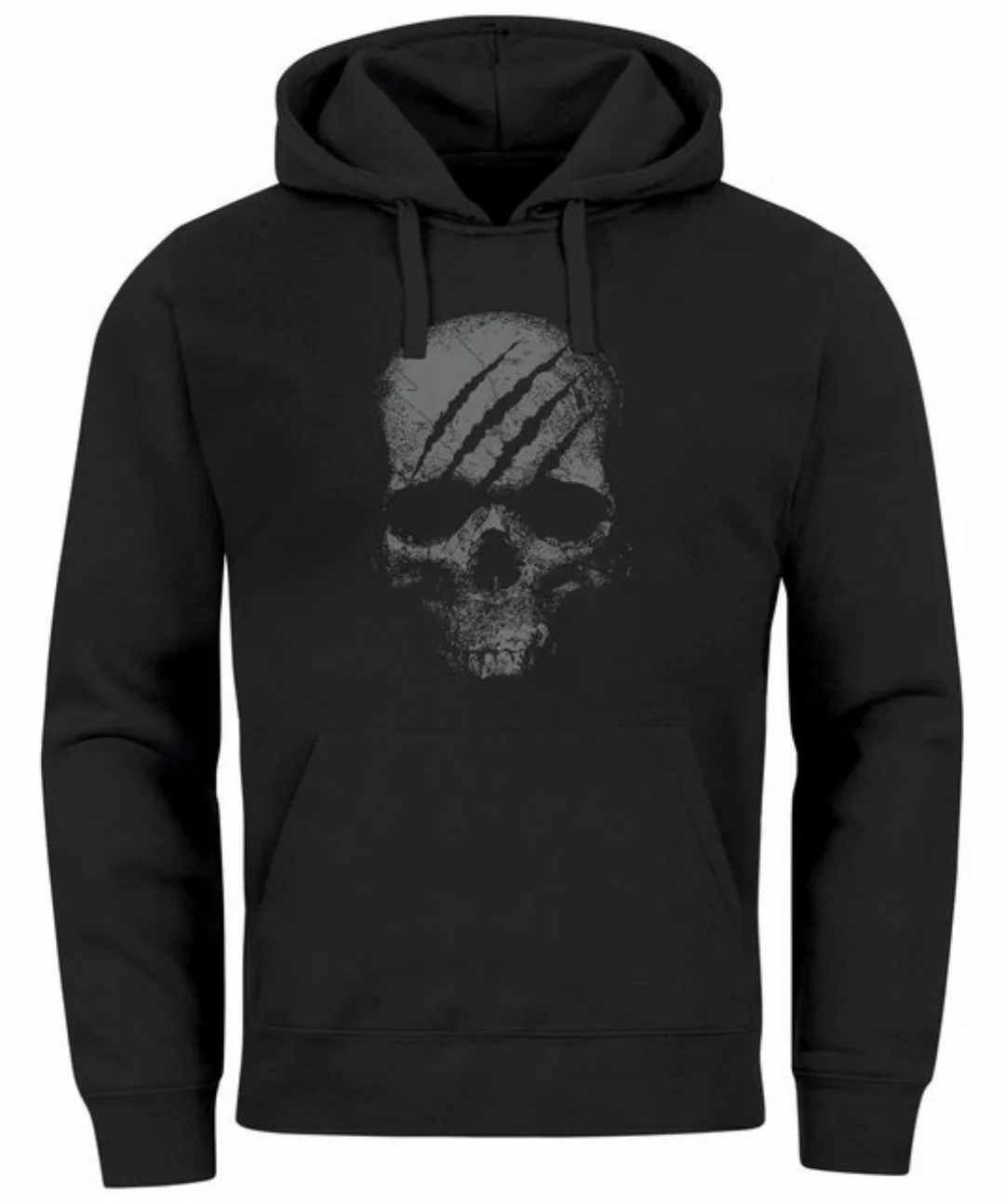 Neverless Hoodie Hoodie Herren Totenkopf Skull Totenschädel Skelett Print A günstig online kaufen