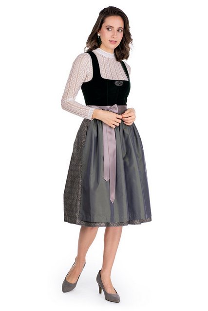 MarJo Dirndl Samt Dirndl 2tlg. - SWANTJE - flaschengrün günstig online kaufen