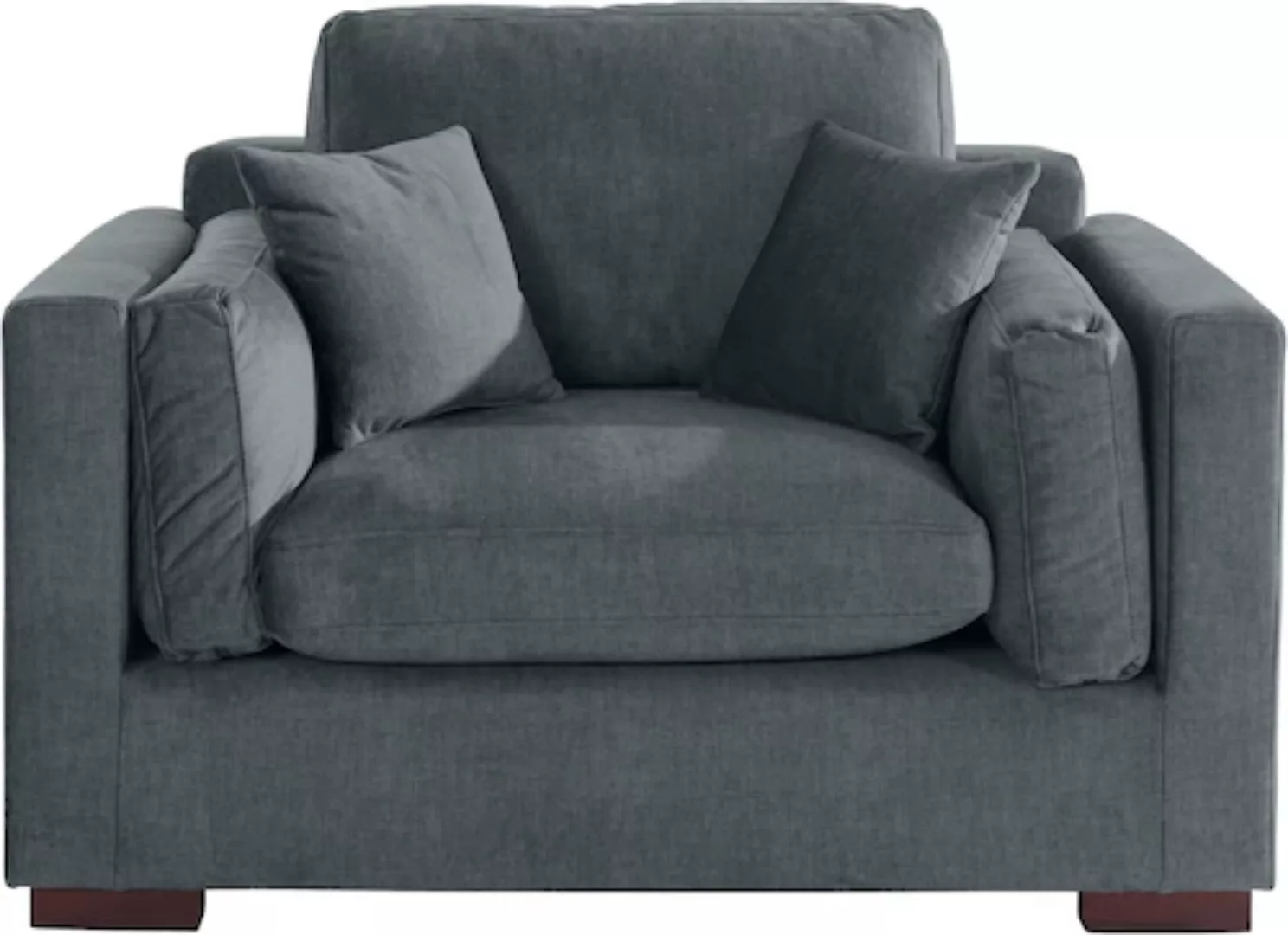 Home affaire Loveseat »Fresh Pond«, weicher Sitzkomfort, incl. Zierkissen, günstig online kaufen