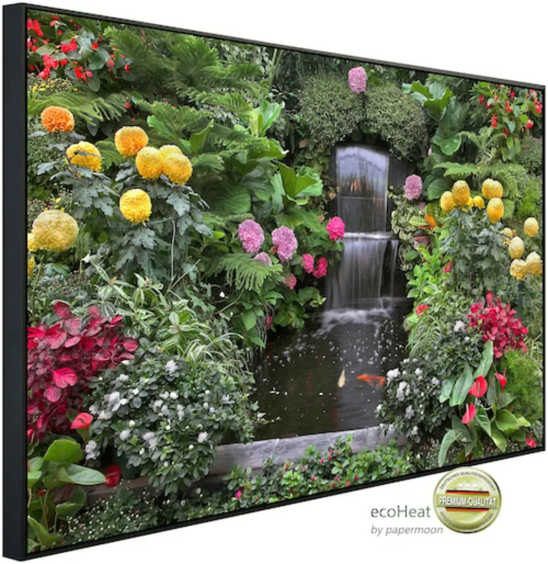 Papermoon Infrarotheizung »Kleiner Wasserfall in Garten« günstig online kaufen