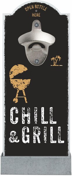 Contento Flaschenöffner »Chill & Grill«, für die Wand günstig online kaufen