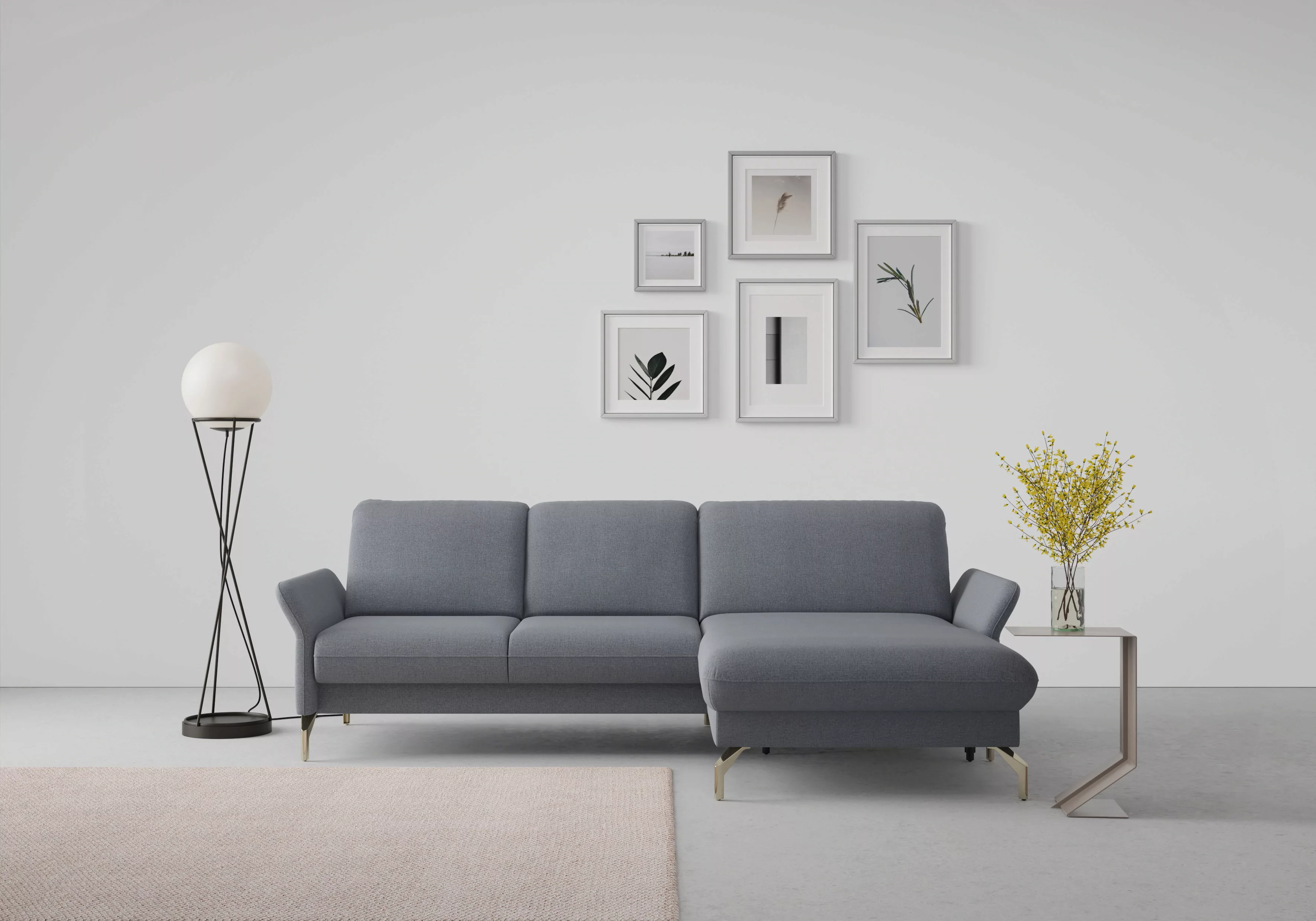 sit&more Ecksofa "Fashion L-Form", wahlweise mit Kopfteilverstellung, Vorzi günstig online kaufen