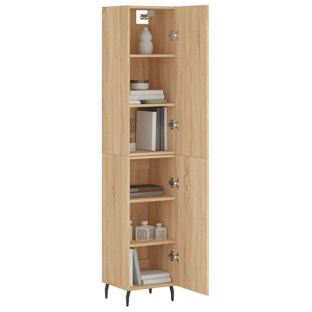 vidaXL Highboard Highboard Sonoma-Eiche 34,5x34x180 cm günstig online kaufen