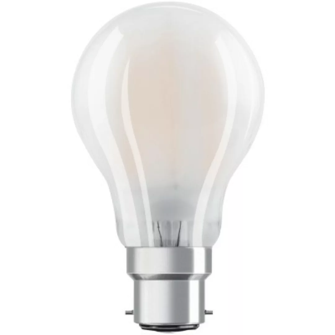 OSRAM LED Leuchtmittel in Weiß 7,5W 1055lm B22d Birne - A60 dimmbar günstig online kaufen
