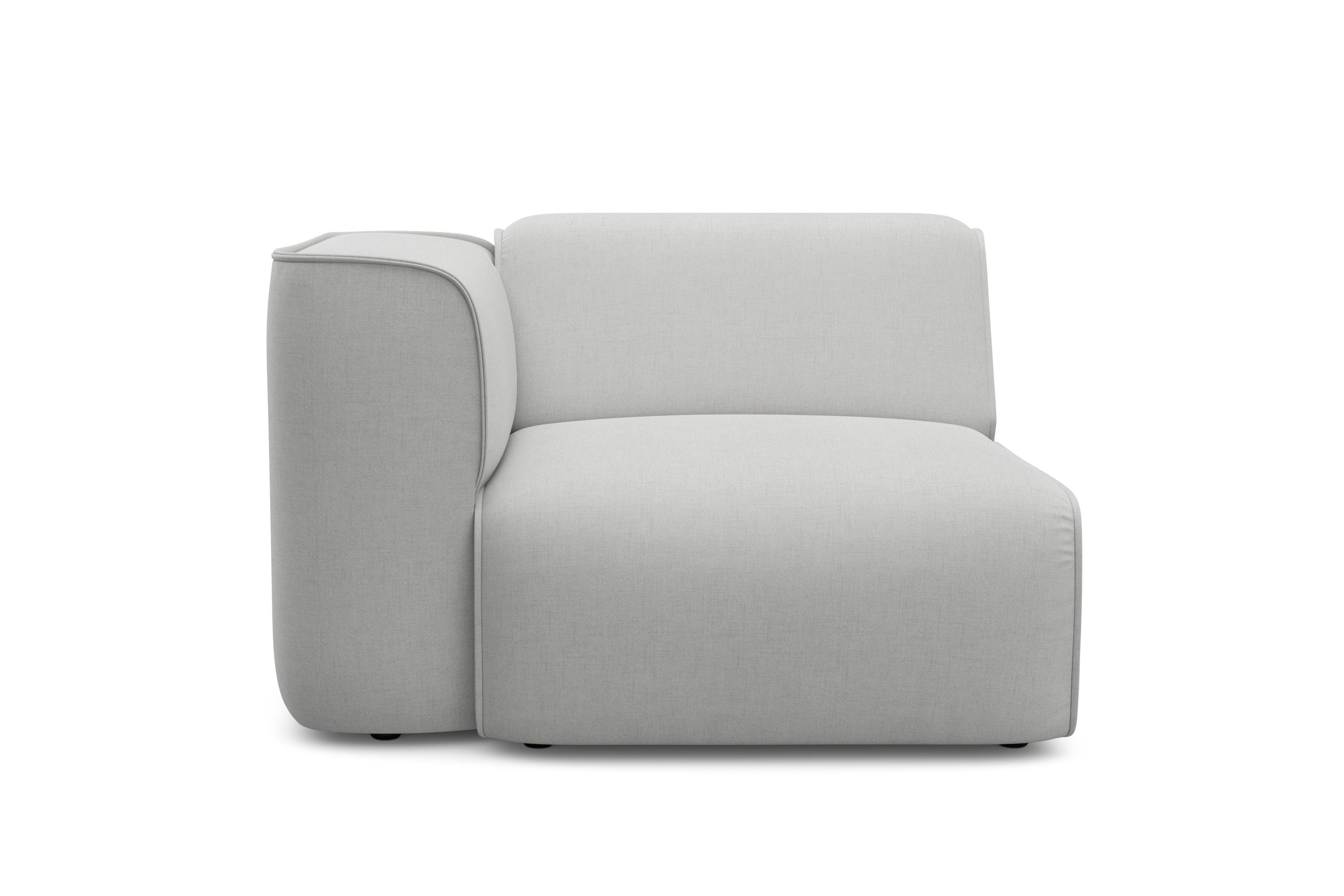 RAUM.ID Sessel "Merid Sofa-Eckelement, Maße B/T/H: 109/97/46 cm", als Modul günstig online kaufen
