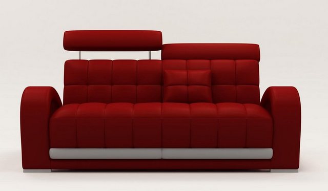 JVmoebel Sofa Leder Couch Sofagarnitur Wohnzimmer Garnituren Couch Set, Mad günstig online kaufen