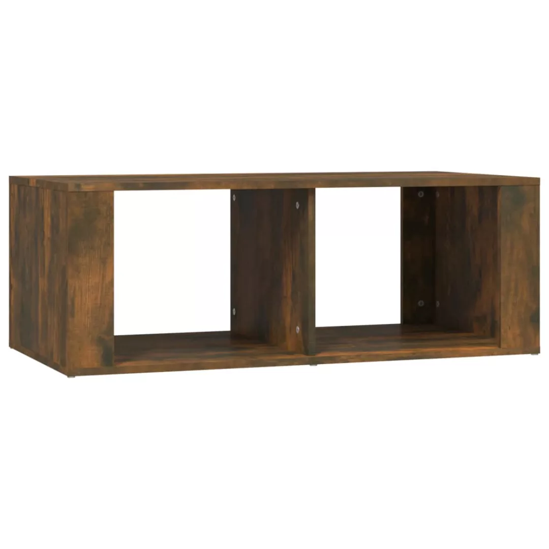 Vidaxl Couchtisch Räuchereiche 100x50x36 Cm Holzwerkstoff günstig online kaufen